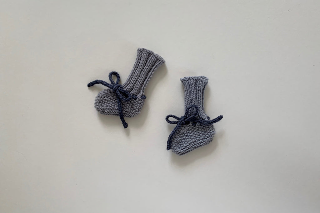 'Lou' Booties - Orage - 0/3m - Last one! - 50% off