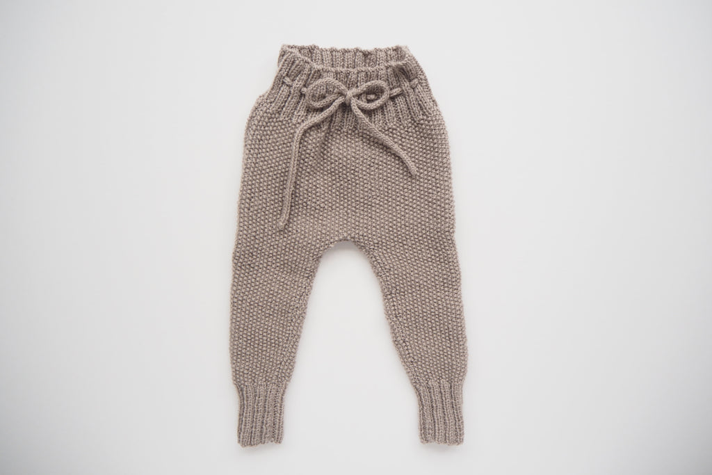 'Auguste' Leggings - Stone - 3m to 12m