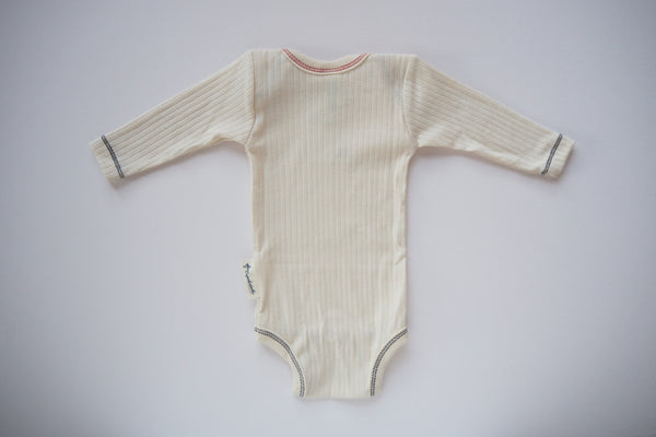 Body in Organic Cotton - Natural - 0/3m to 6-12m - By Engel - 20% off