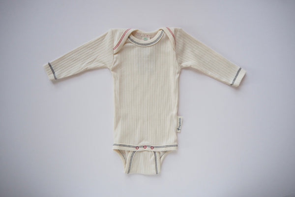 Body in Organic Cotton - Natural - 0/3m to 6-12m - By Engel - 20% off