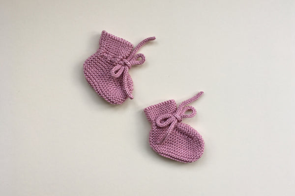 Booties Mimosa - Rosa - Newborn / 6m - 50% off