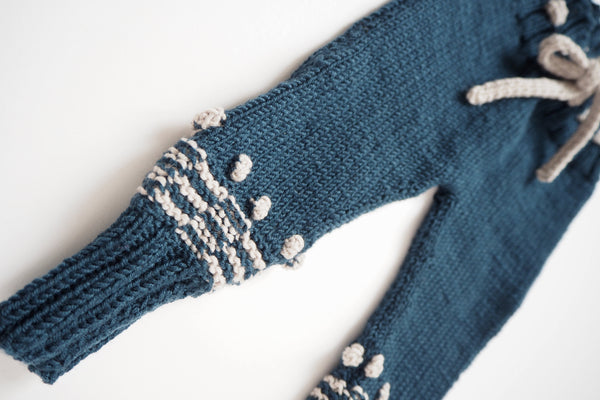 Leggings 'Anni' - Midnight & Frost- 6y - one left!- 60% off