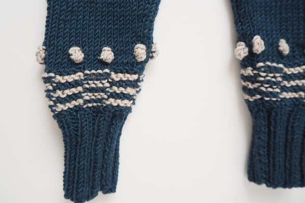 Leggings 'Anni' - Midnight & Frost- 6y - one left!- 60% off