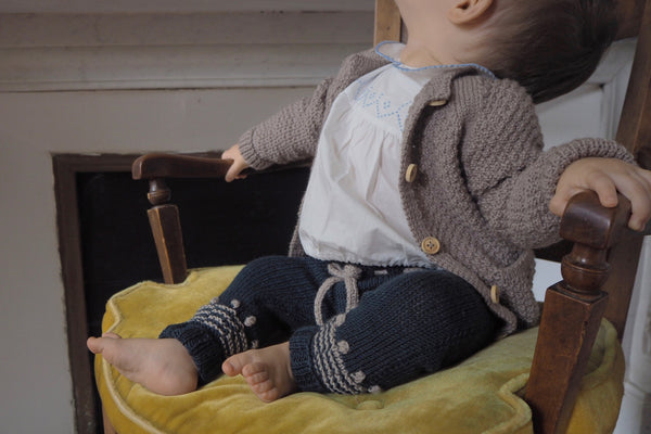 Leggings 'Anni' - Midnight & Frost- 6y - one left!- 60% off