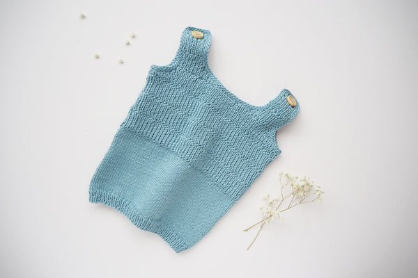 'Marcel' Top - Grand Bleu - 6m & 12m - 40% off