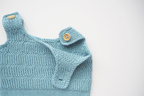 'Marcel' Top - Grand Bleu - 6m & 12m - 40% off