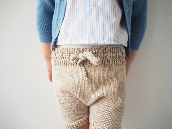 Shorts - Antique Pink - 0/6m to 2/3y - 100% cotton - 50%off