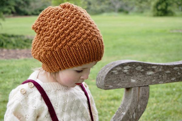 'Hansel' Hat - Rose - 1/2y to 4/6y - 60% off