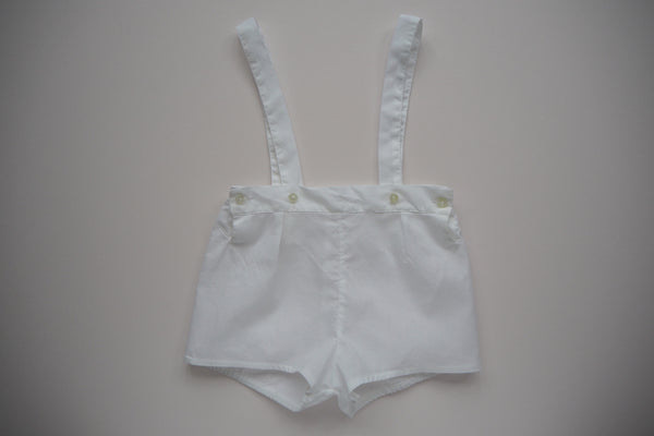 White flowers Set - 3/6 months