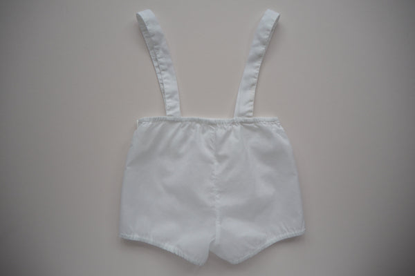 White flowers Set - 3/6 months