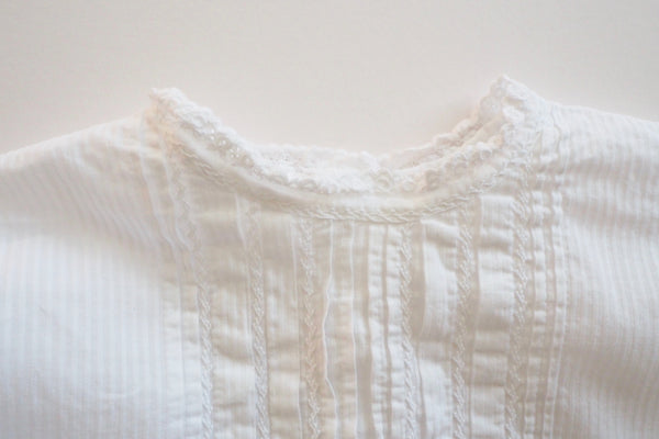 Blouse with pintucks - 12/18m