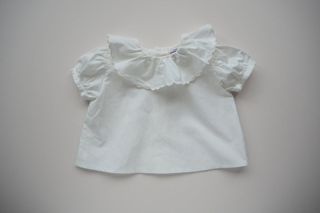 Blouse with a collar - 0/3m