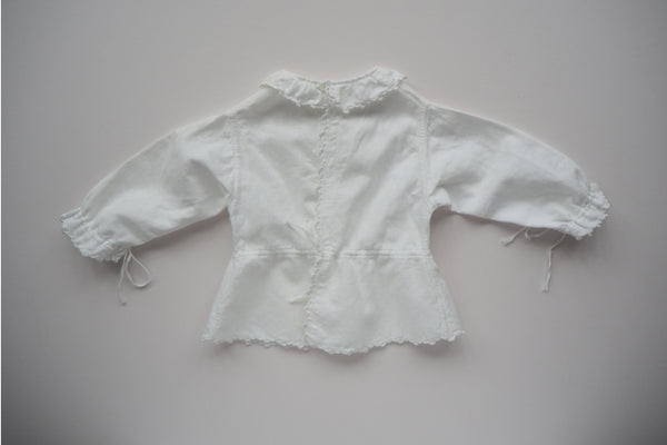 White Blouse - 0/3m