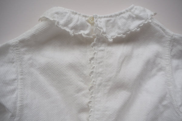 White Blouse - 0/3m
