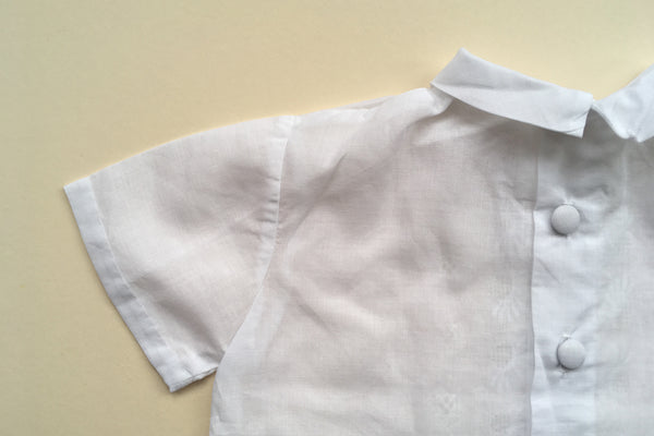 Embroidered white blouse - 6m