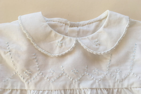 White blouse with embroideries - 18m/2y
