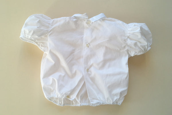 Blouse with blue dots - 18m / 2y