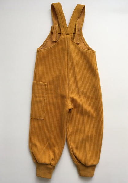70's Yellow overall - 1 to 2y