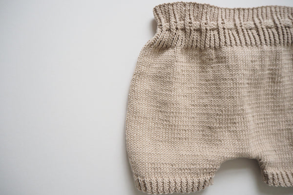 Shorts - Antique Pink - 0/6m to 2/3y - 100% cotton - 50%off