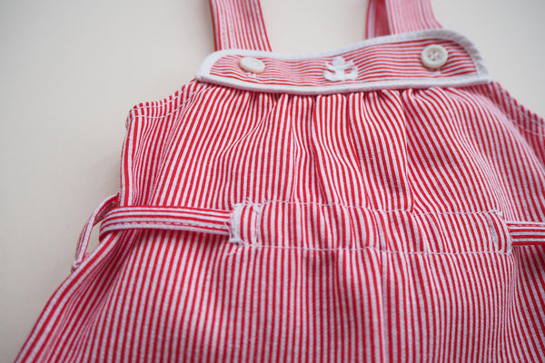 Stripy romper - 12m