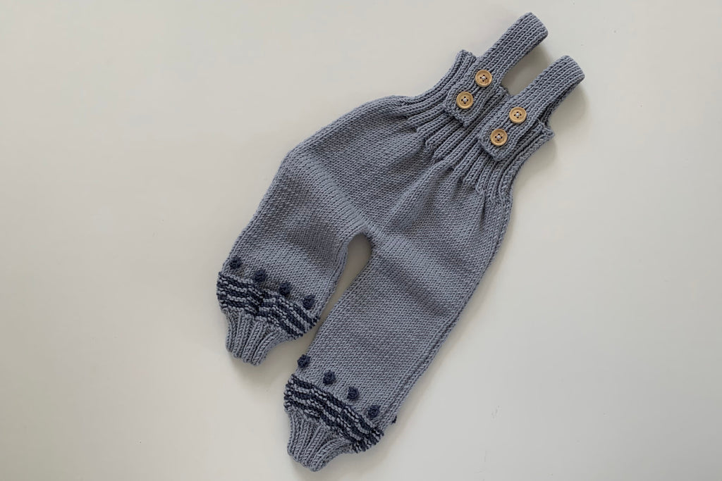 'Anni' Dungarees - Orage - 0/3m to 2/3y Made to order