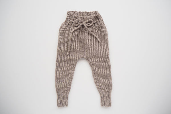 'Auguste' Leggings - Stone - 3m to 12m