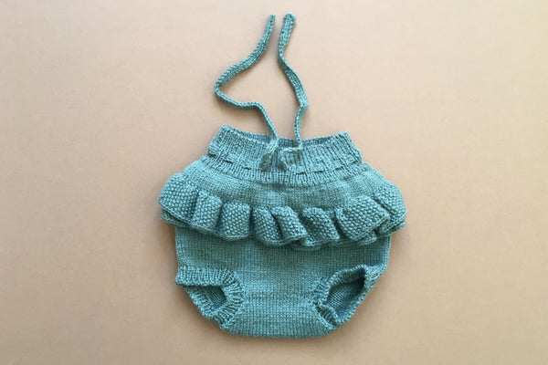 Unique Collection - Knit 3 - Bloomers in Grass - 1m