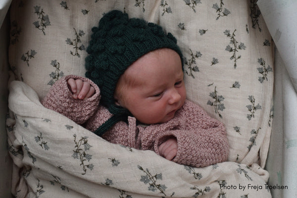 'Bobble' Bonnet - Sapin - Newborn to 1/3y - 60% off