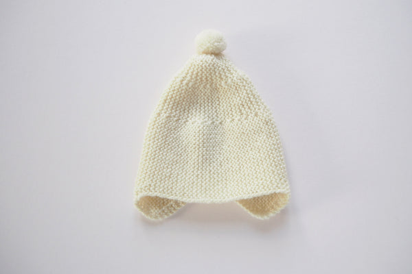 'Cocoon' hat - Milk - Newborn