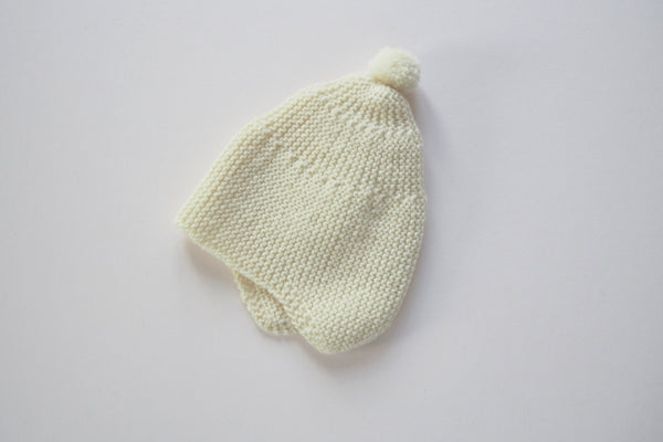 'Cocoon' hat - Milk - Newborn