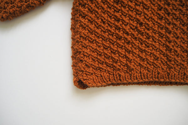 'Hansel' jumper - Burnt Caramel - 2y - 70% off