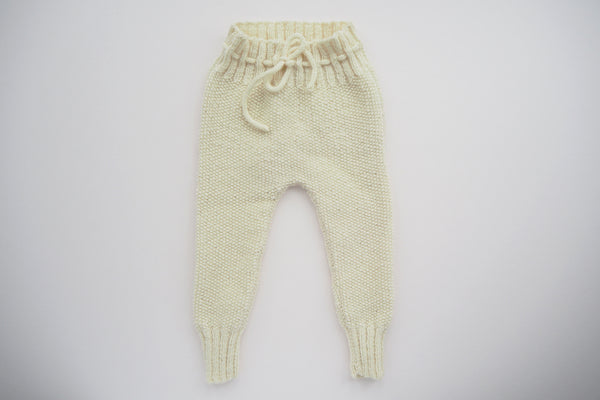 'Auguste' Leggings - Milk - 3m to 12m