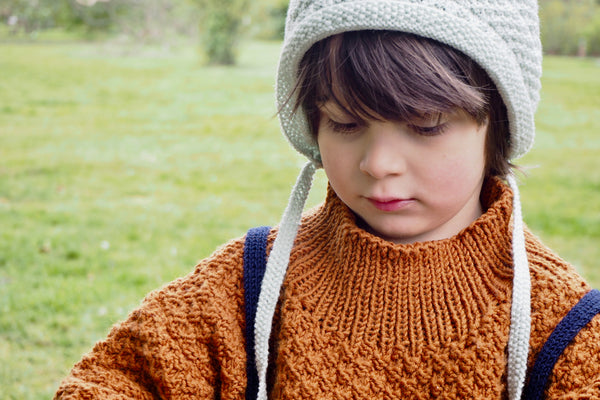'Hansel' jumper - Burnt Caramel - 2y - 70% off