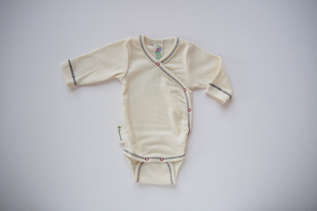 Body in Organic Cotton - Natural - Newborn - By Engel