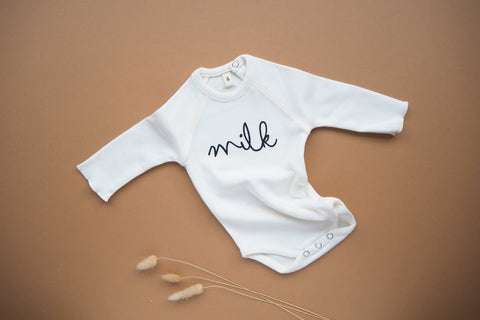 Natural Milk Body - ORGANIC ZOO - Only 1 left! Size 6m -50% off