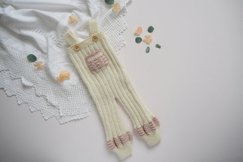 'Chamonix' Overall - Rose & Milk - Newborn - 60% off