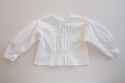 Blouse with pintucks - 12/18m