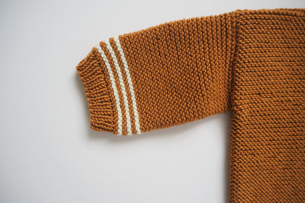 'Méribel' Sweater - Caramel - 3m to 2y - 60% off