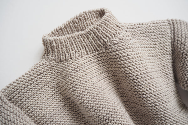 'Méribel' Sweater - Cloud - 3m & 12m - 60% off