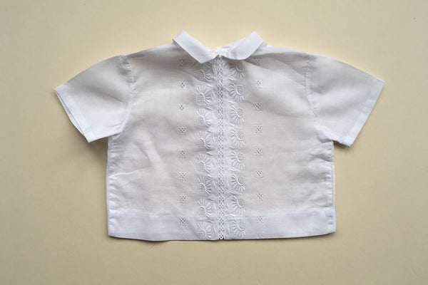 Embroidered white blouse - 6m