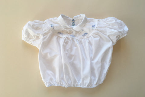 Blouse with blue dots - 18m / 2y