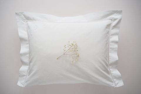 Pillow case with embroidery