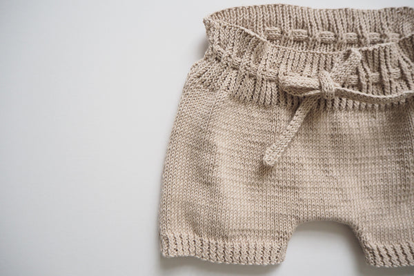 Shorts - Antique Pink - 0/6m to 2/3y - 100% cotton - 50%off