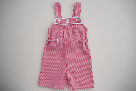 Stripy romper - 12m