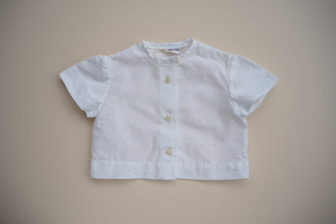 Light blouse with embroidery - 18m