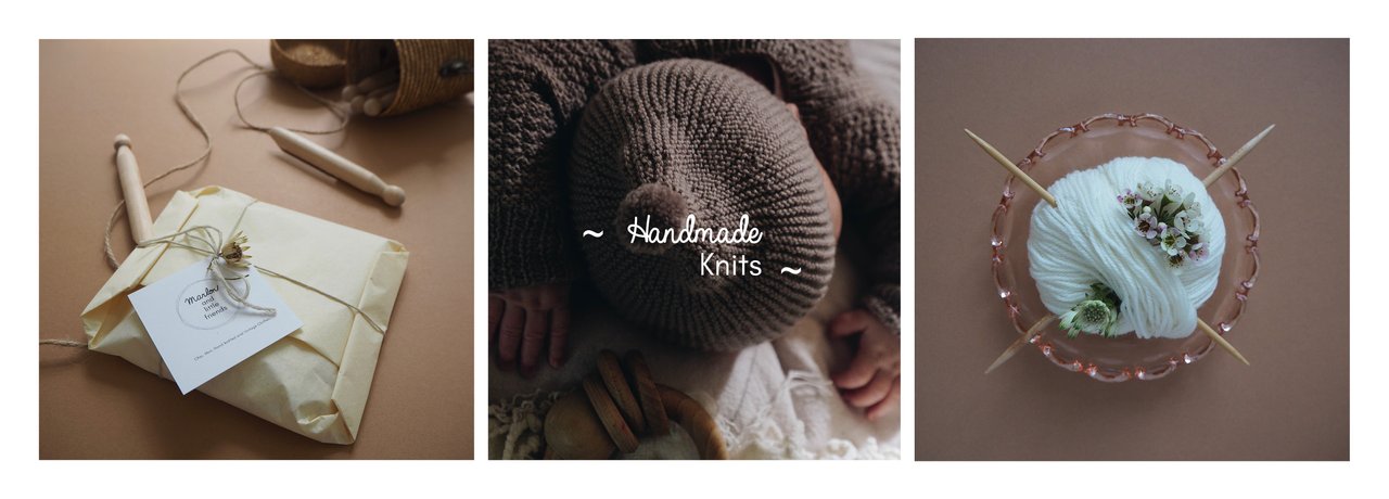 Marlon and little friends hand-knits